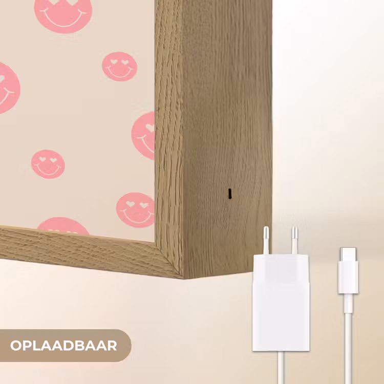 Lightbox - Wandlamp - Smiley - Hart - Ogen - Patroon — 7