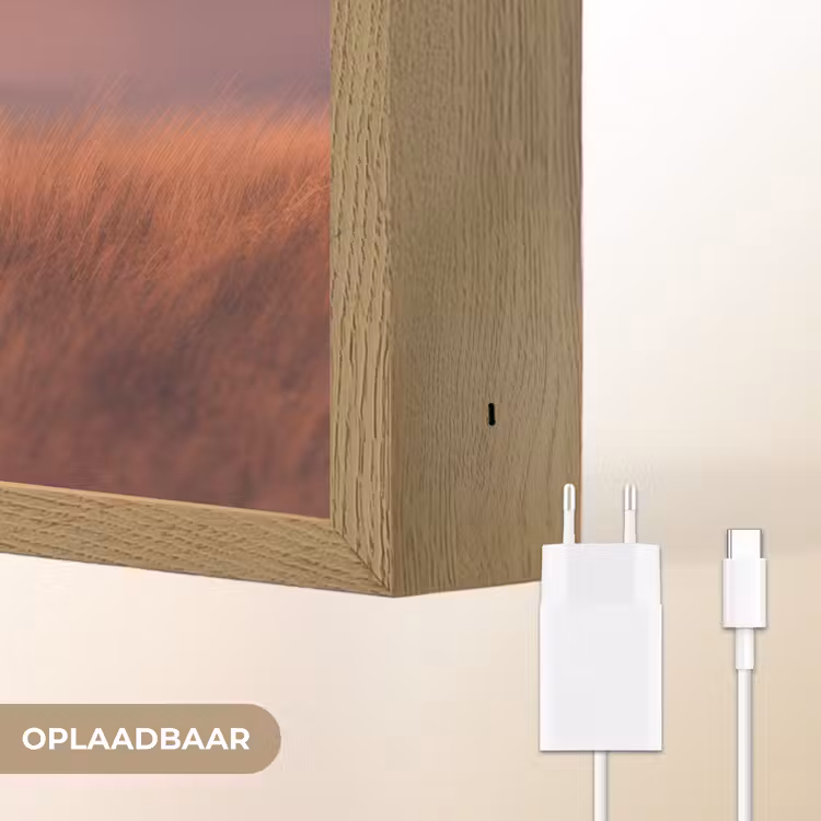 Lightbox - Wandlamp - Paard - Wolken - Open veld — 7