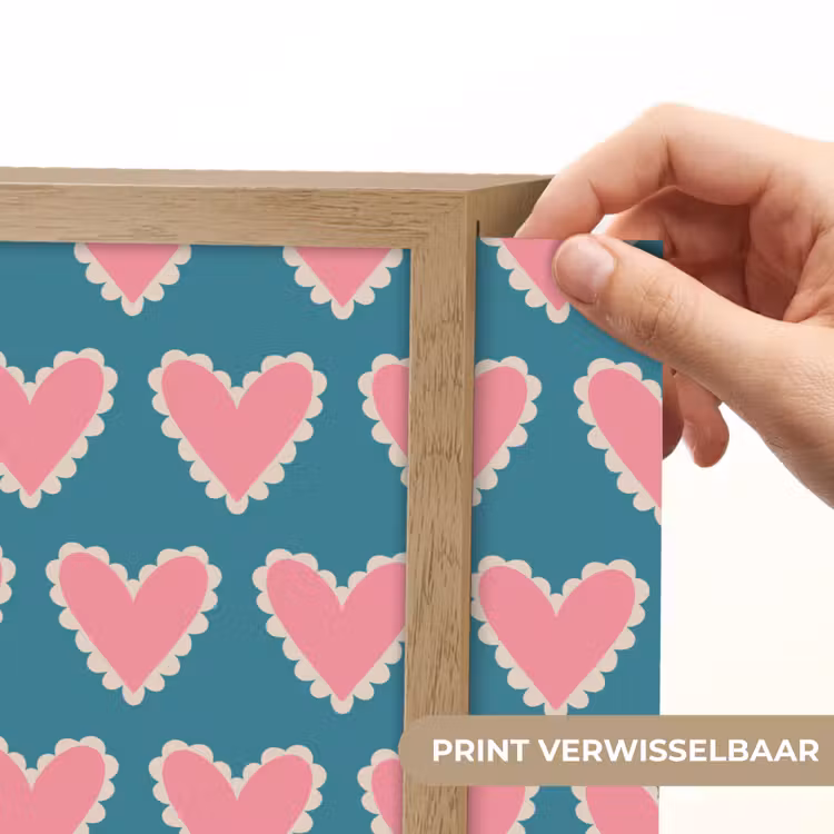 Lightbox - Wandlamp - Retro - Hartjes - Patroon — 5