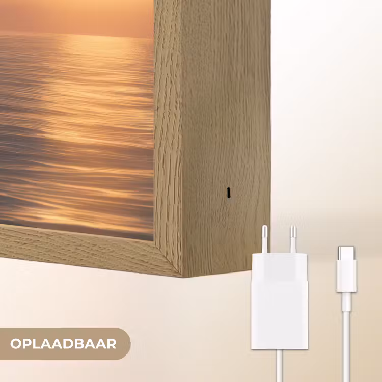 Lightbox - Wandlamp - Orka - Zee - Zonsondergang — 7