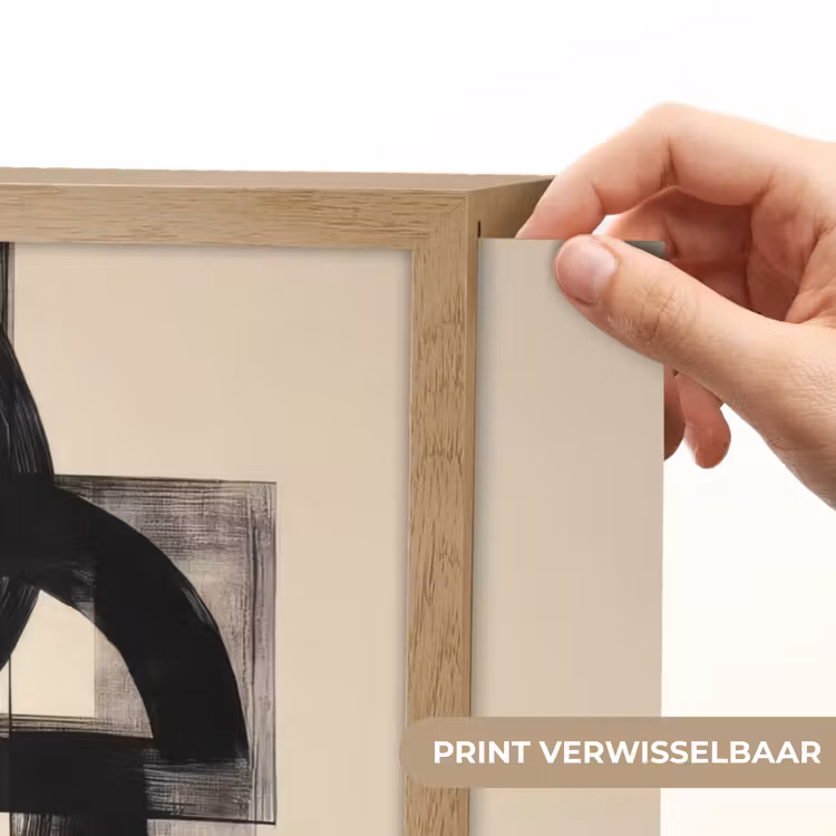 Lightbox - Wandlamp - Cirkels - Lijnen - Vormen - Zwart — 5