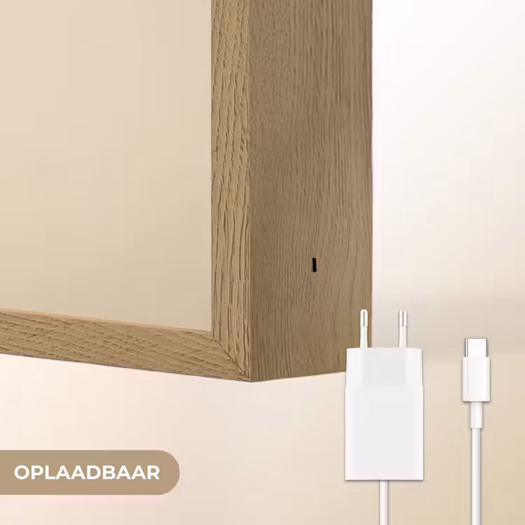 Lightbox - Wandlamp - Cirkels - Lijnen - Vormen - Zwart — 7