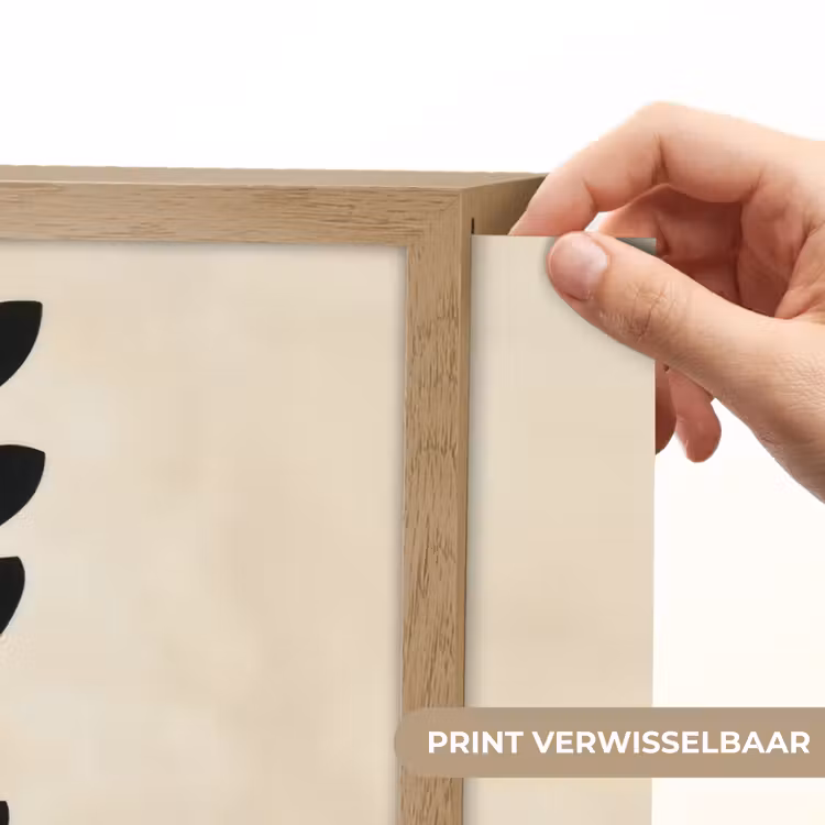 Lightbox - Wandlamp - Minimalistisch - Tak - Bladeren - Zwart — 5