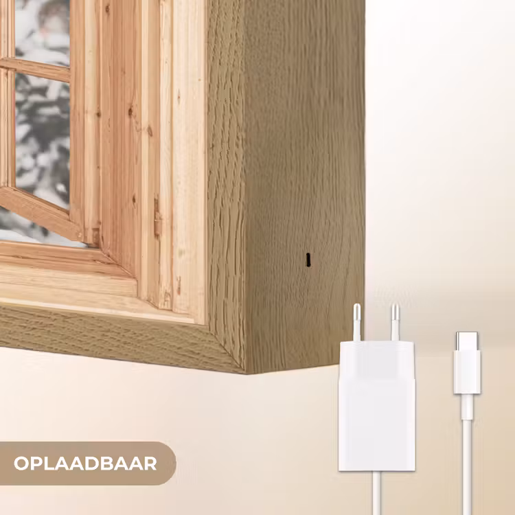 Lightbox - Wandlamp - Doorkijk - Hert - Sneeuw - Winter - Bos - Dieren — 7