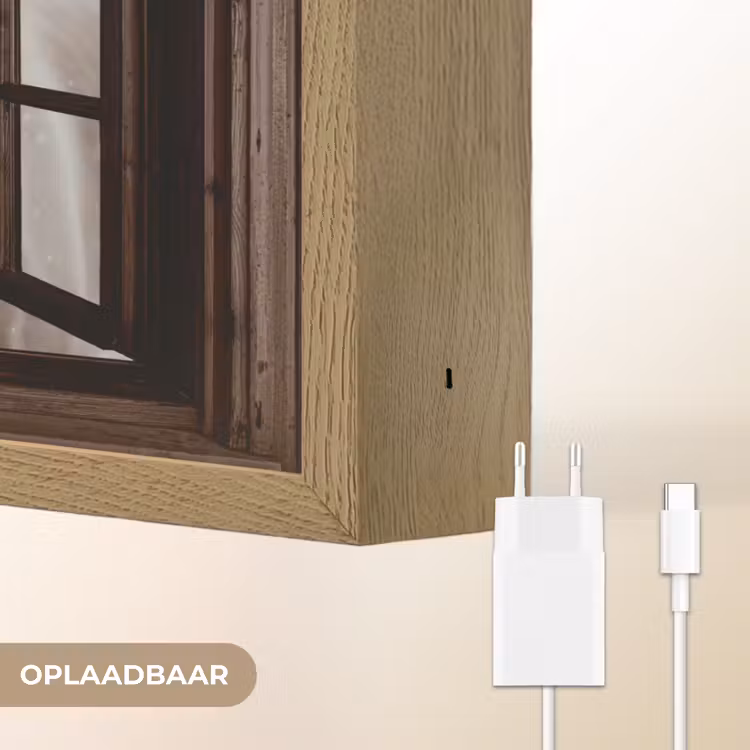 Lightbox - Wandlamp - Doorkijk - Paard - Wit - Winterlandschap - Sneeuw — 7