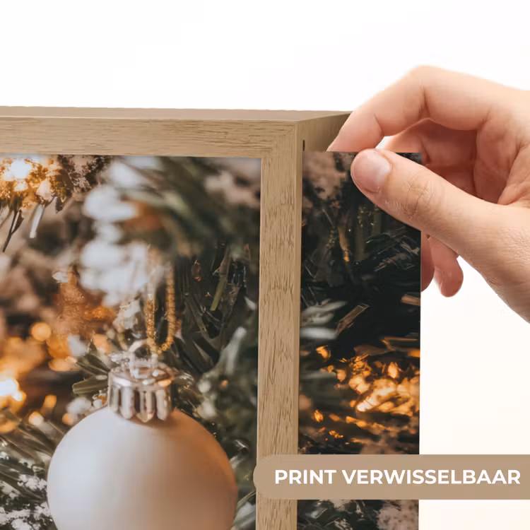 Lightbox - Wandlamp - Kerst - Kerstboom - Winter - Binnen - Sneeuw — 5