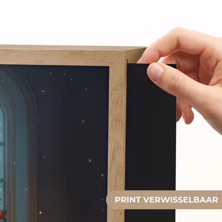 Lightbox - Wandlamp - Kerstboom - Cadeau - Kerst - Winter — 5