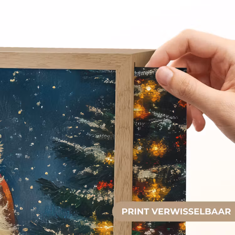 Lightbox - Wandlamp - Kerstman - Kerst - Winter - Kerstboom — 5