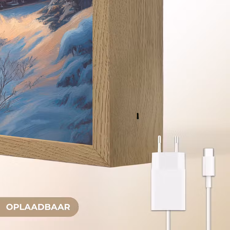 Lightbox - Wandlamp - Trein - Kerst - Sneeuw - Kersttrein — 7