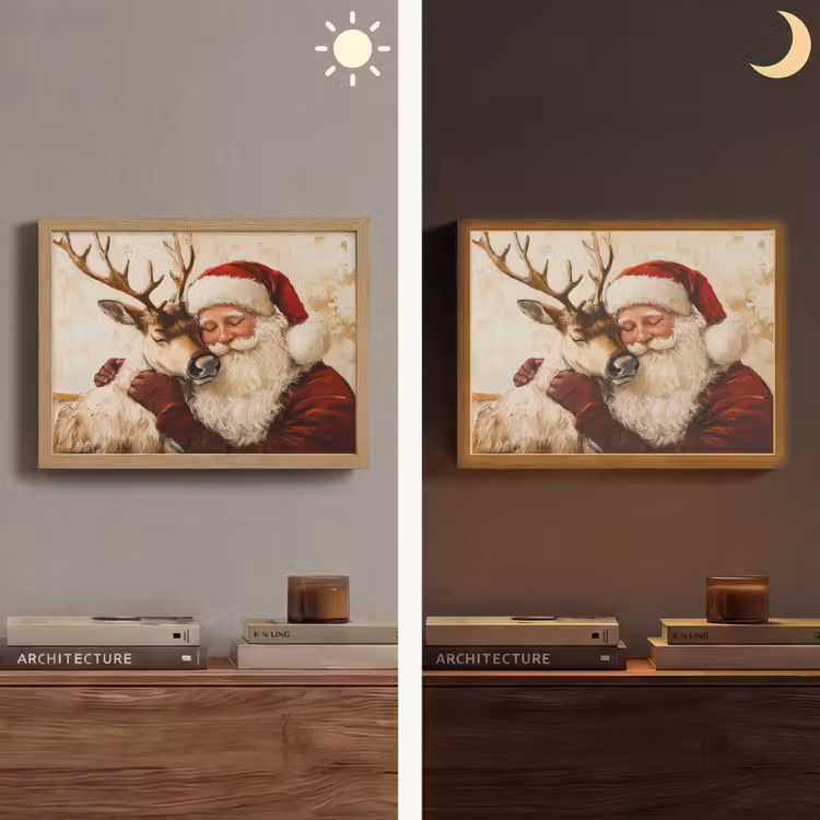 Lightbox - Wandlamp - Kerstman - Rendier - Kerst - Christmas — 6