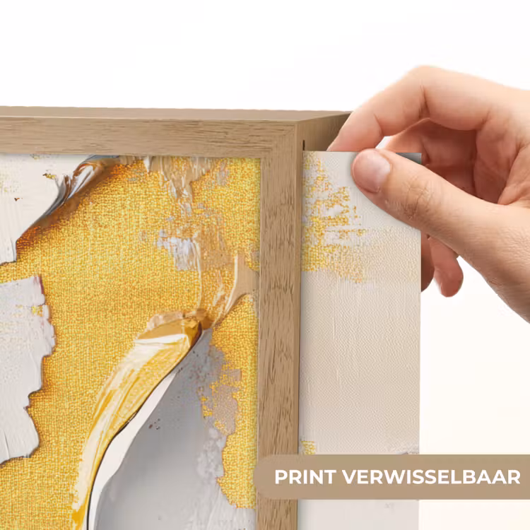 Lightbox - Wandlamp - Modern - Kerst - Abstract - Goud — 5