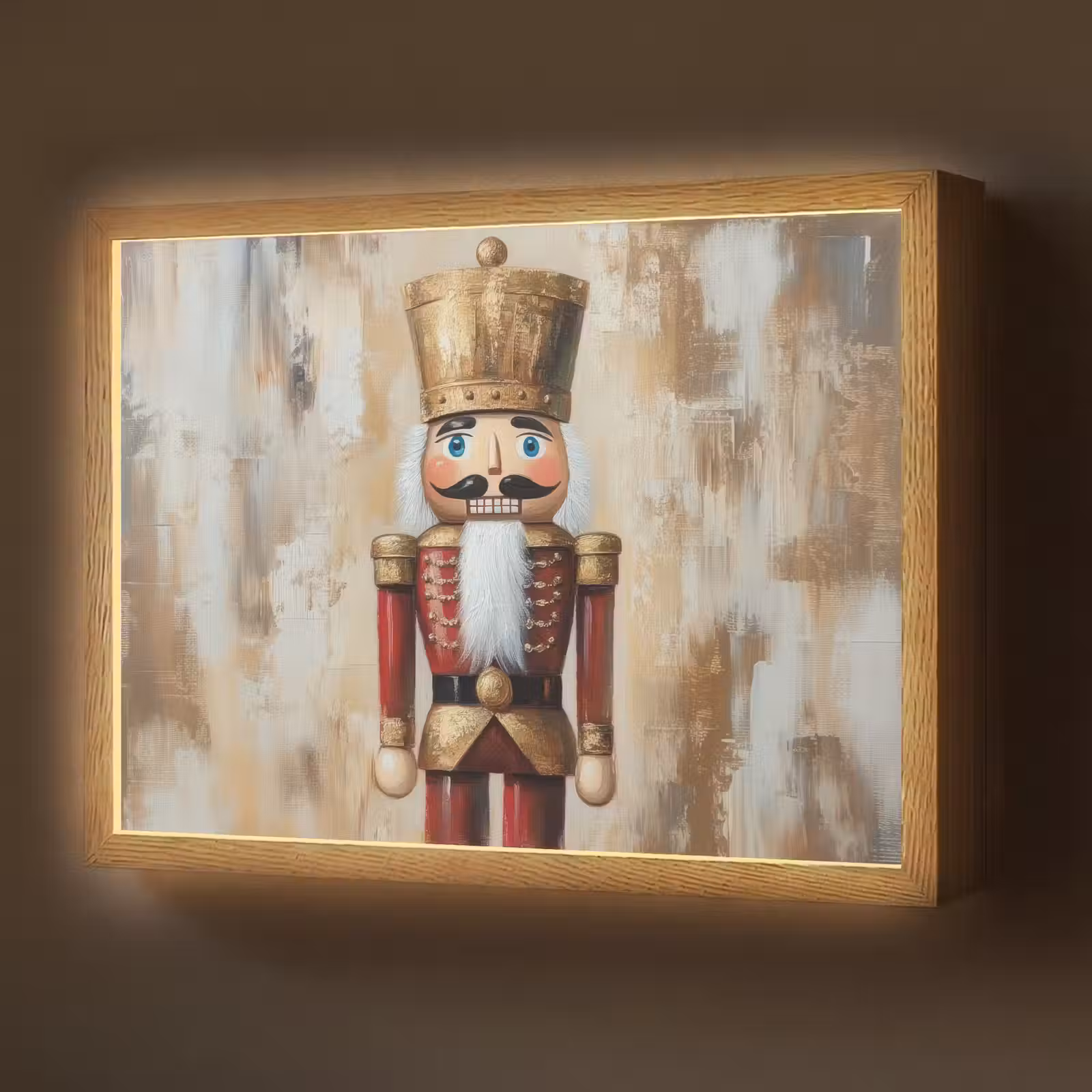 Lightbox - Wandlamp - Kerst - Poppetje - Abstract — 1