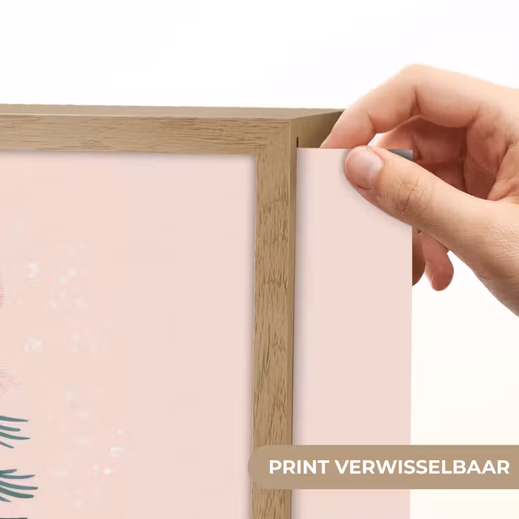 Lightbox - Wandlamp - Christmas Season - Kerst - Kerstboom - Roze — 5