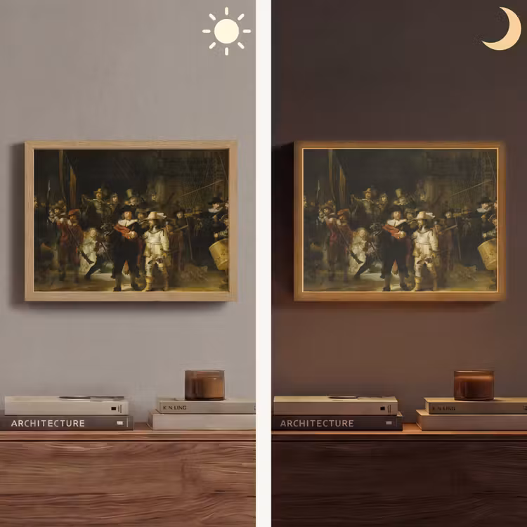 Lightbox - Wandlamp - De Nachtwacht - Kunst - Oude meesters - Rembrandt — 6