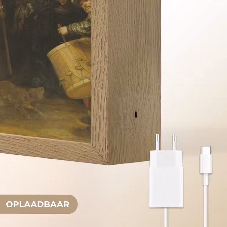 Lightbox - Wandlamp - De Nachtwacht - Kunst - Oude meesters - Rembrandt — 7