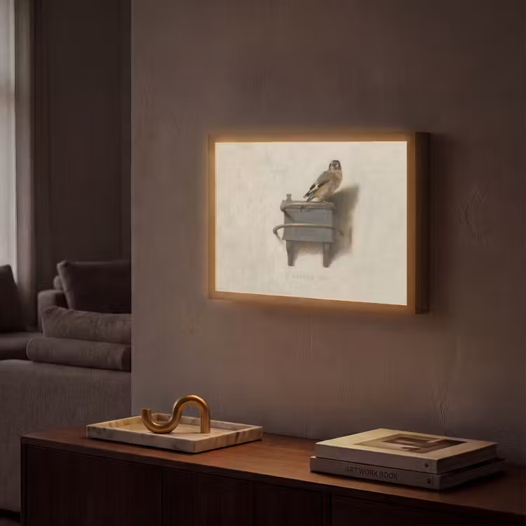 Lightbox - Wandlamp - Het Puttertje - Schilderij - Fabricius - Oude Meester — 2