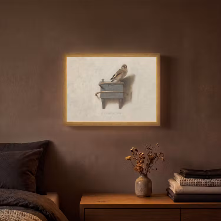 Lightbox - Wandlamp - Het Puttertje - Schilderij - Fabricius - Oude Meester — 3