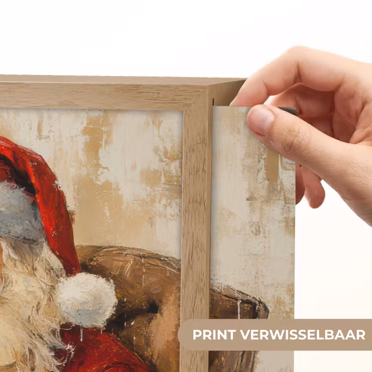 Lightbox - Wandlamp - Kerst - Kerstman - Winter - Open Haard — 5
