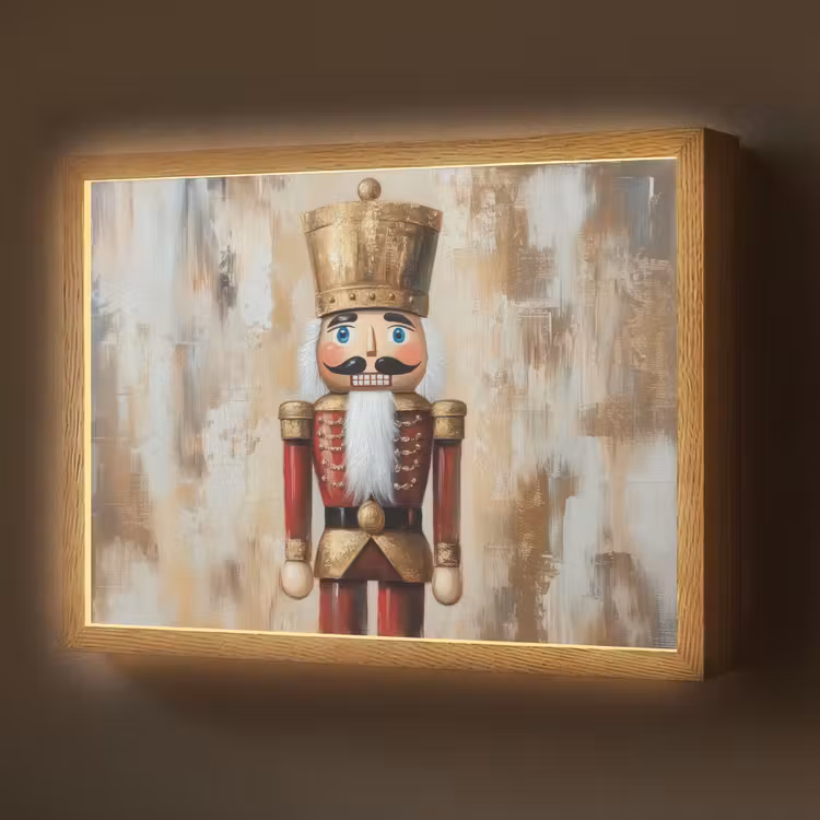 Lightbox - Wandlamp - Kerst - Poppetje - Abstract — 1