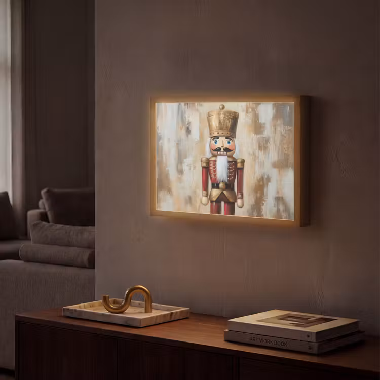 Lightbox - Wandlamp - Kerst - Poppetje - Abstract — 2