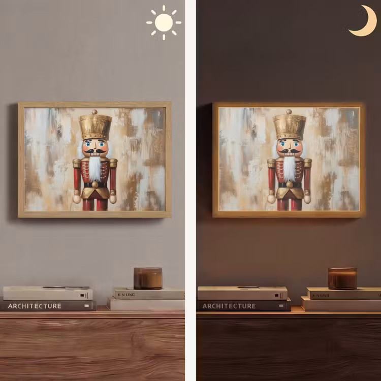Lightbox - Wandlamp - Kerst - Poppetje - Abstract — 6