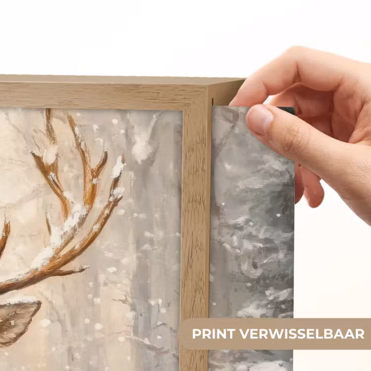Lightbox - Wandlamp - Kerst - Rendier - Winter - Krans — 5