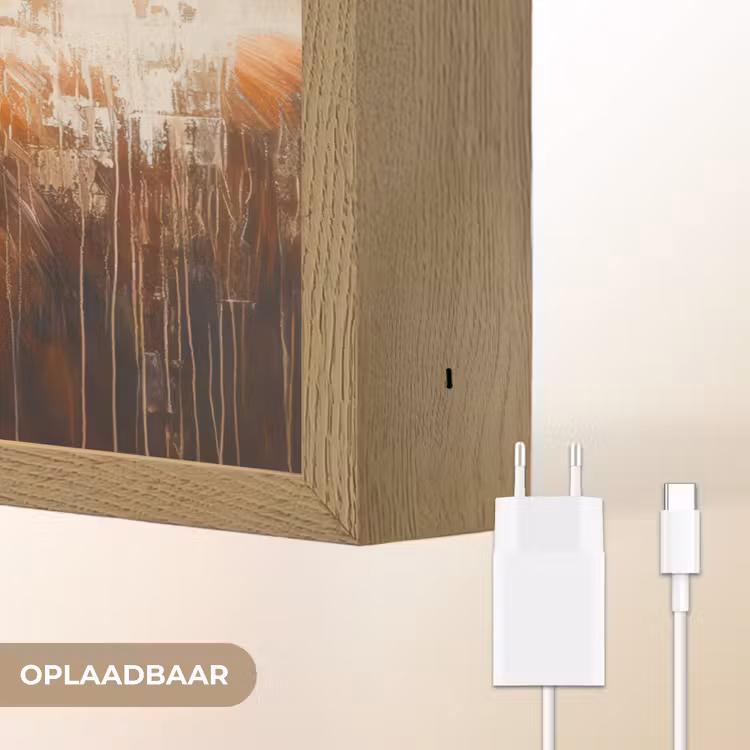 Lightbox - Wandlamp - Kerst - Schotse Hooglander - Bruin - Krans — 7