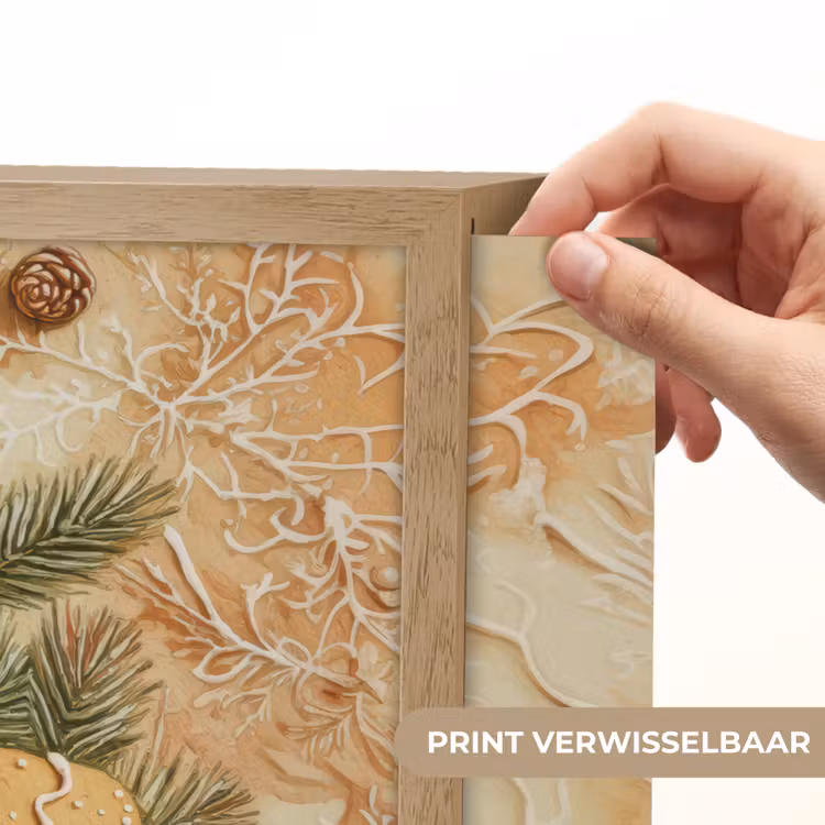 Lightbox - Wandlamp - Kerstmis - Koekje - Poppetje - Speculaas — 5