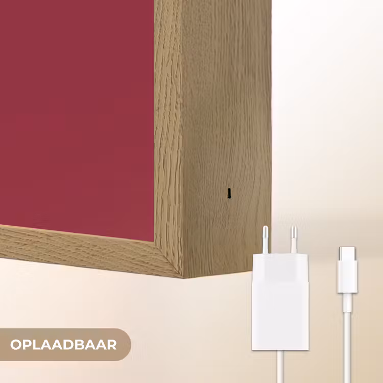 Lightbox - Wandlamp - Santa - Wine - Rood - Kerst - Kerstman — 7