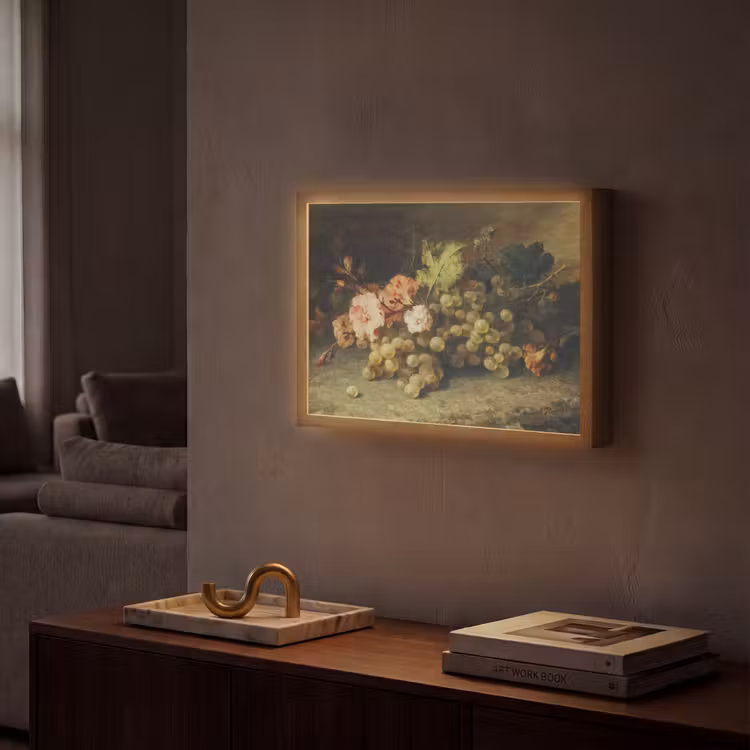 Lightbox - Wandlamp - Fruit - Stilleven met druiven - Oude meesters — 2