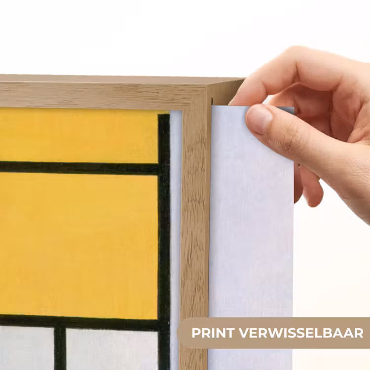 Lightbox - Wandlamp - Kunst - Mondriaan - Oude meesters - Compositie 2 — 5