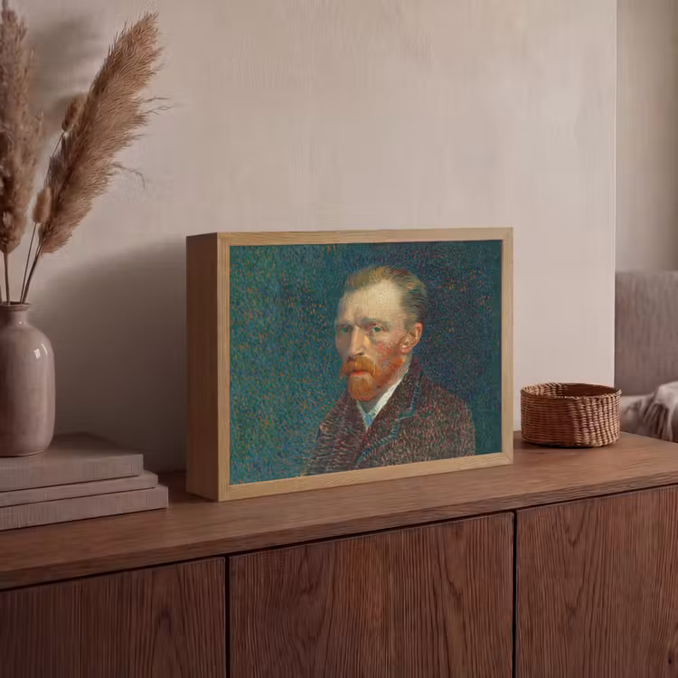 Lightbox - Wandlamp - Kunst - Van Gogh - Oude meesters - Zelfportret — 4