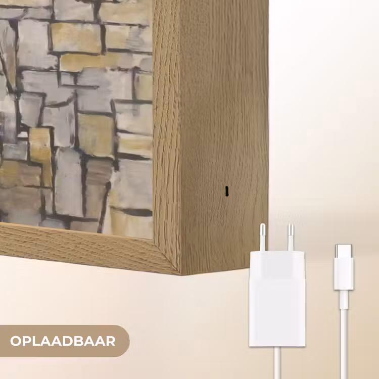 Lightbox - Wandlamp - Mondriaan - Kunst - Oude meesters - Tableau I — 7