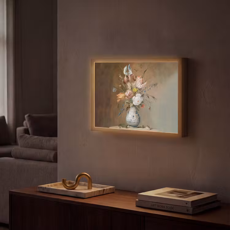 Lightbox - Wandlamp - Oude meesters - Bloemen - Balthasar van der Ast — 2