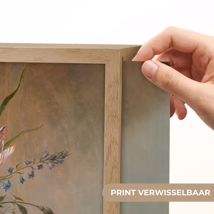 Lightbox - Wandlamp - Oude meesters - Bloemen - Balthasar van der Ast — 5