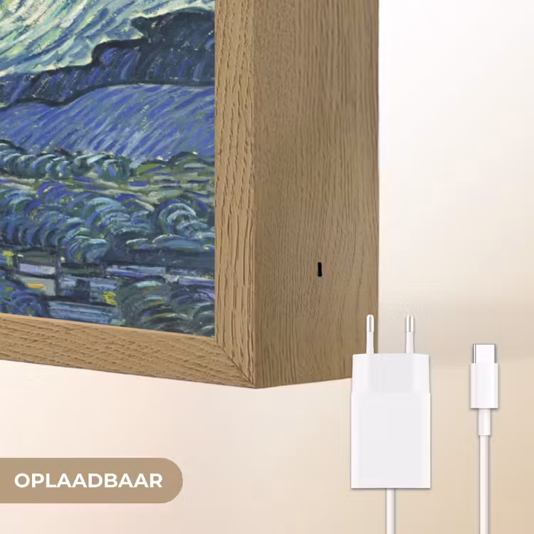 Lightbox - Wandlamp - Sterrennacht - Schilderij - Oude meesters - Vincent van Gogh — 7