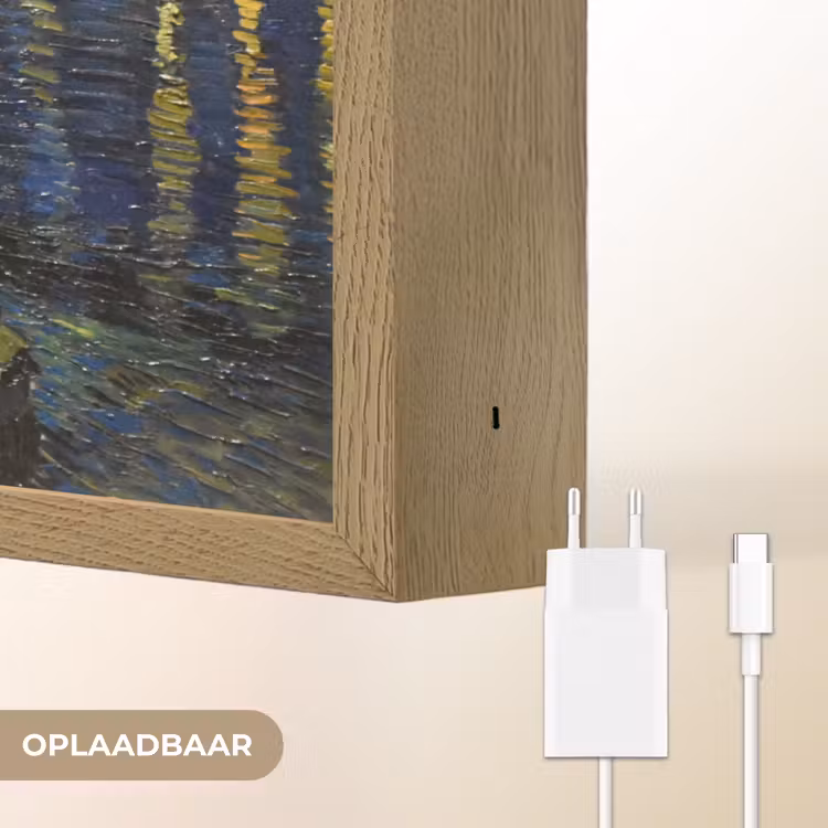 Lightbox - Wandlamp - Van Gogh - Brug - Oude meesters — 7