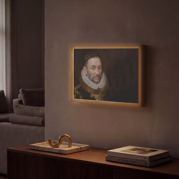 Lightbox - Wandlamp - Willem van Oranje - Schilderij - Oude meesters - Kunst — 2