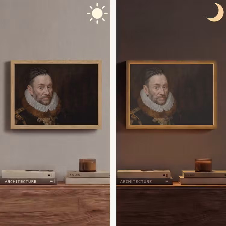 Lightbox - Wandlamp - Willem van Oranje - Schilderij - Oude meesters - Kunst — 6
