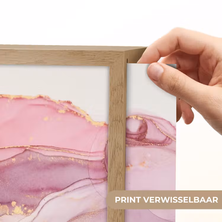 Lightbox - Wandlamp - Goud - Marmer - Roze — 5