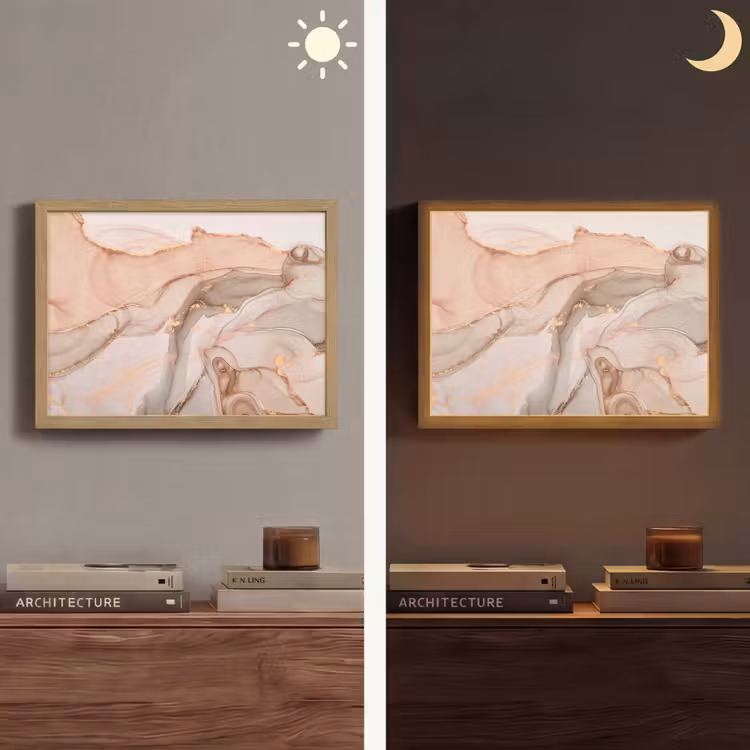 Lightbox - Wandlamp - Marmer - Roze - Rosé — 6