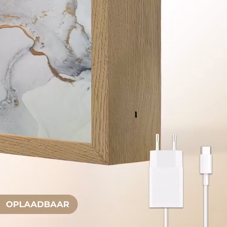 Lightbox - Wandlamp - Zwart - Marmer - Luxe - Goud — 7