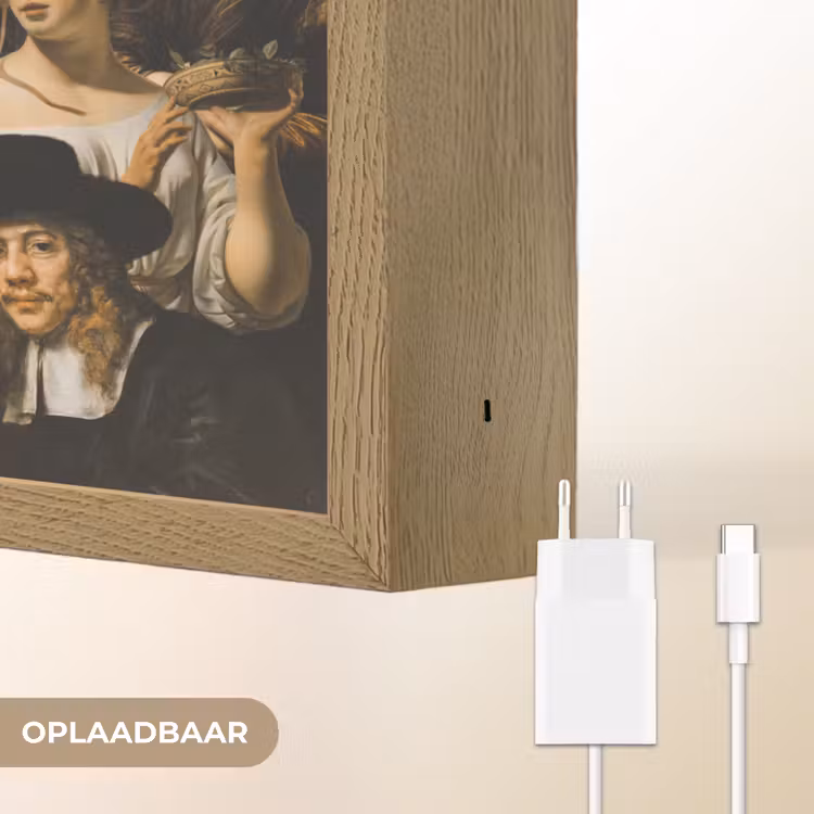 Lightbox - Wandlamp - Schilderij - Oude Meesters - Collage — 6