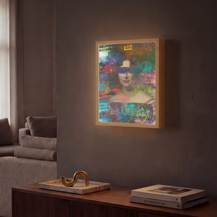 Lightbox - Wandlamp - Johanna Henriette Engelen - Dubois Drahonet - Graffiti — 2