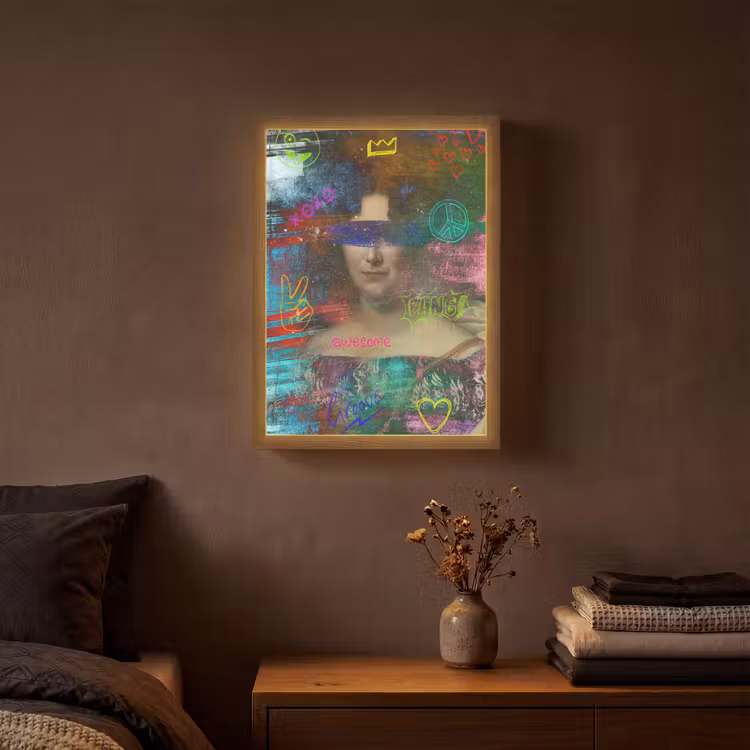 Lightbox - Wandlamp - Johanna Henriette Engelen - Dubois Drahonet - Graffiti — 3