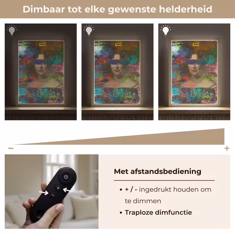 Lightbox - Wandlamp - Johanna Henriette Engelen - Dubois Drahonet - Graffiti — 8
