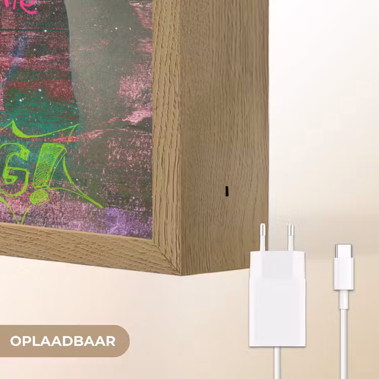 Lightbox - Wandlamp - Melkmeisje - Johannes Vermeer - Graffiti — 6