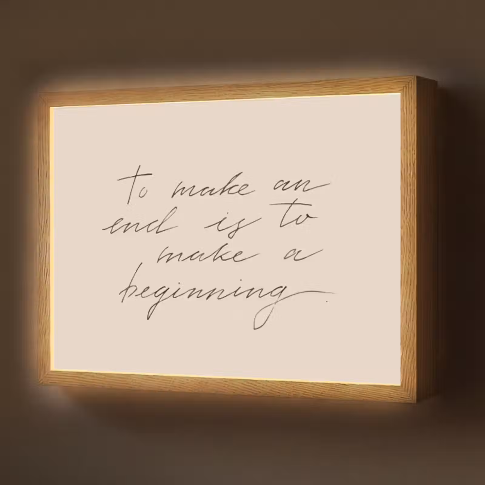 Lightbox - Wandlamp - Quote - Pastel - Spreuk - Tekst — 1