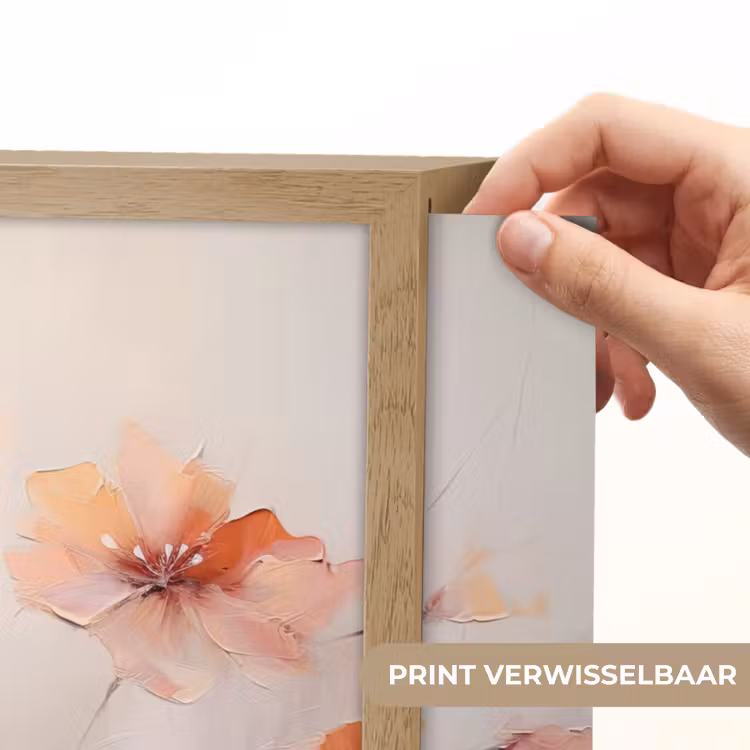 Lightbox - Wandlamp - Klaproos - Bloemen - Kunst - Abstract - Watercolor — 5