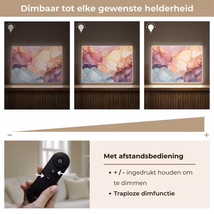 Lightbox - Wandlamp - Marmer - Kleurrijk — 9
